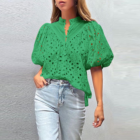 Lace Whisper Blouse