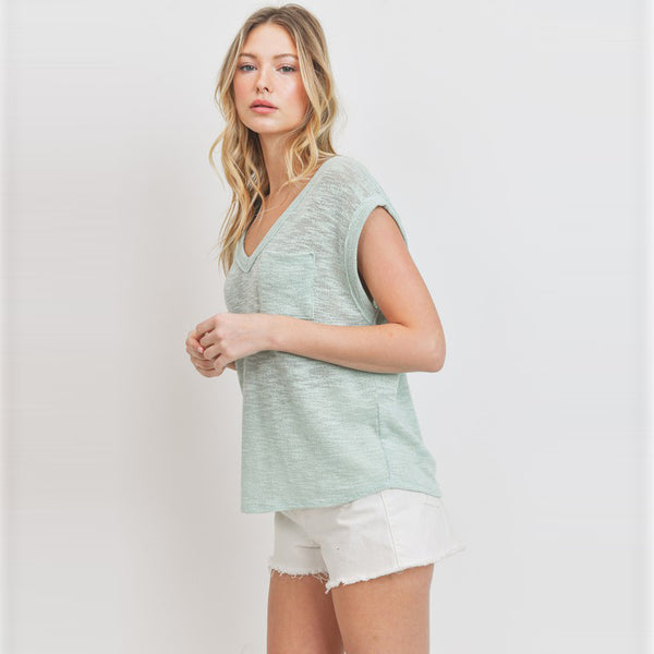 Flow Around Hem Top