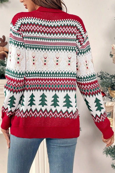 Gingerbread Cheer Cardigan