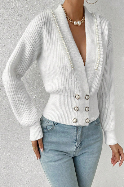 Pearl Luxe Knit Top