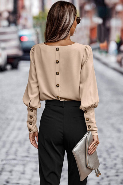 Buttoned Grace Blouse