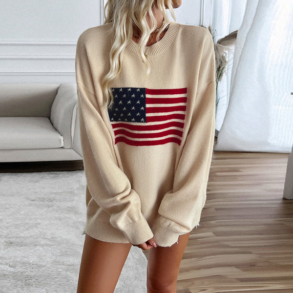 Patriotic Charm Sweater