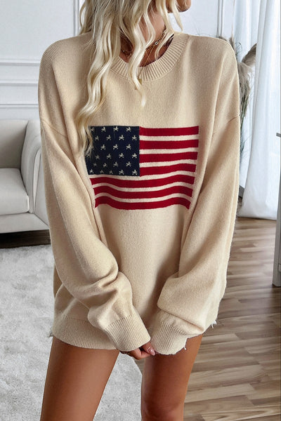 Patriotic Charm Sweater