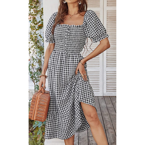 Gingham Grace Midi Dress | Dresses on sale | dresses on sale, elings, final, final sale, sale | Love, Kuza