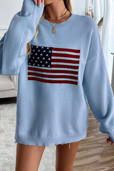 Patriotic Charm Sweater