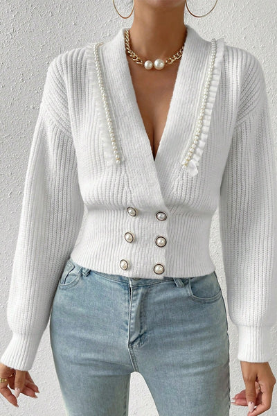 Pearl Luxe Knit Top