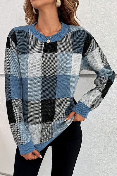 Checkmate Light Knitted Sweater