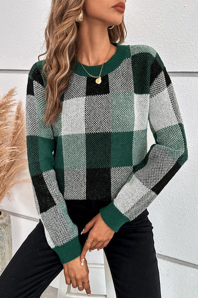 Checkmate Light Knitted Sweater