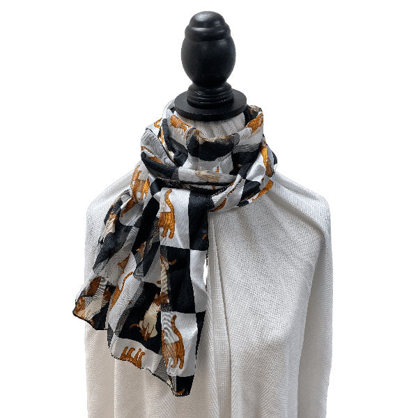 Pet Lover's Sheer Scarf