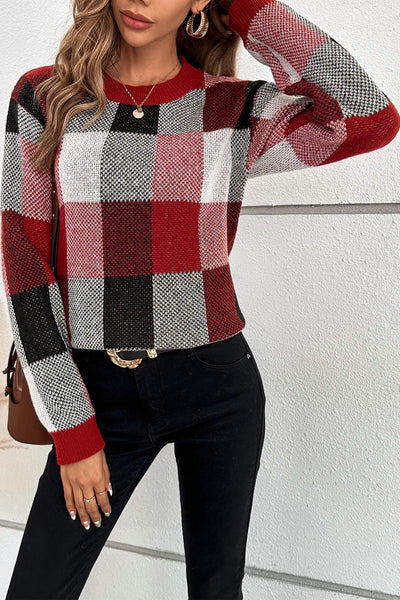 Checkmate Light Knitted Sweater