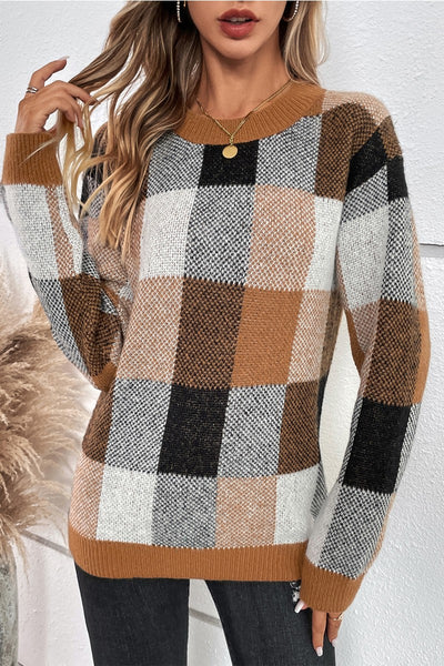 Checkmate Light Knitted Sweater