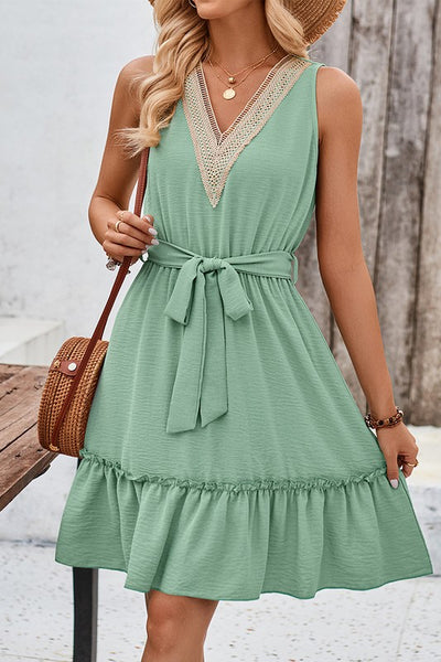 Boho Vibe Sleeveless Dress