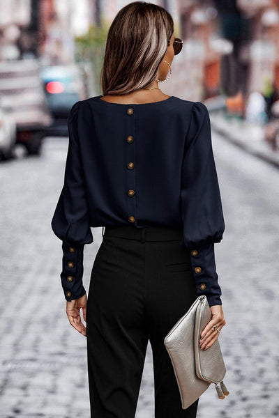 Buttoned Grace Blouse