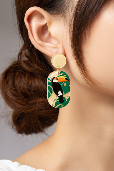 Tropical Tale Drop Earrings