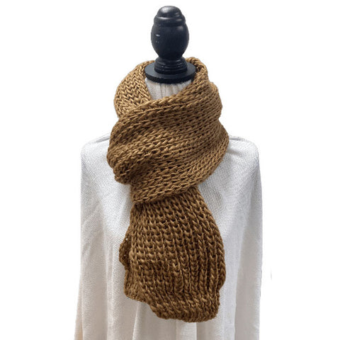 Harvest Hues Chunky Scarf | Accessories | acrylic, classic, color, cozy, december scarf, everyday scarf, fall, fashionable scarf, fun, infinity, knit, modern, modern scarf, scarves, warm, warm scarf, winter | Love, Kuza