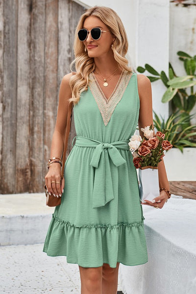 Boho Vibe Sleeveless Dress