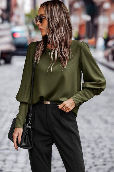 Buttoned Grace Blouse