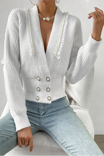 Pearl Luxe Knit Top