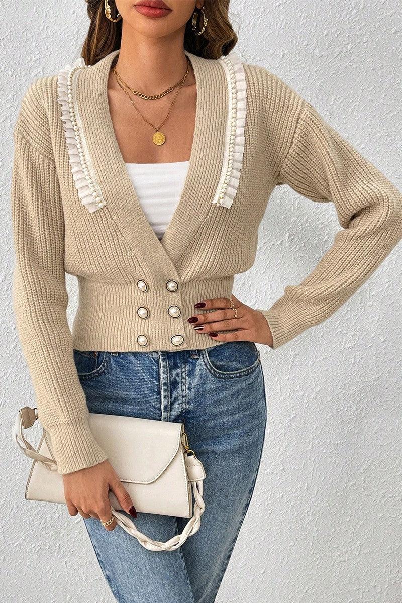 Pearl Luxe Knit Top