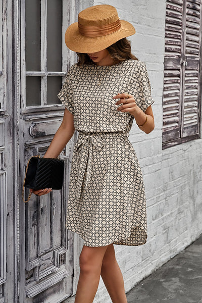 Pattern Play Dress