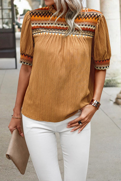 Elegantly Textured Blouse