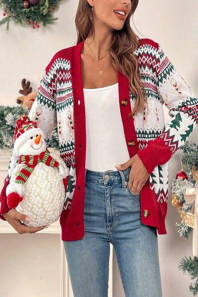 Gingerbread Cheer Cardigan