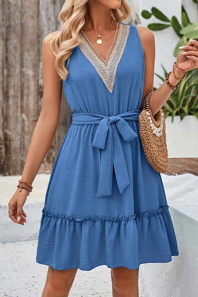 Boho Vibe Sleeveless Dress