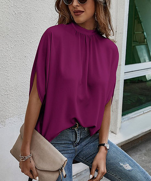 Luxe Drapes Blouse