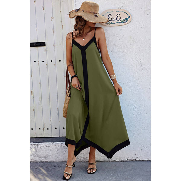 Edge of Elegance Maxi Dress