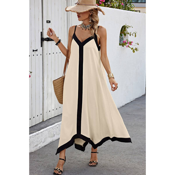 Edge of Elegance Maxi Dress