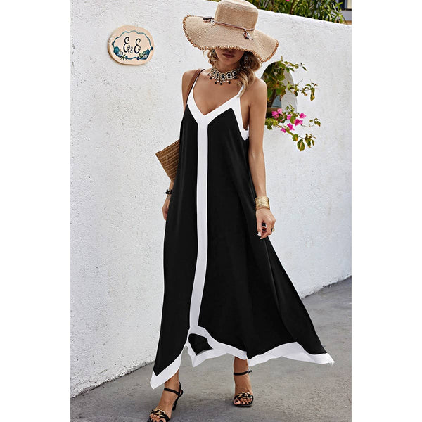 Edge of Elegance Maxi Dress