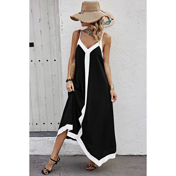 Edge of Elegance Maxi Dress