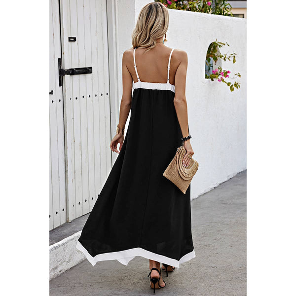 Edge of Elegance Maxi Dress