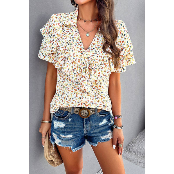 Ruffled Reverie Blouse