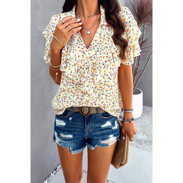 Ruffled Reverie Blouse